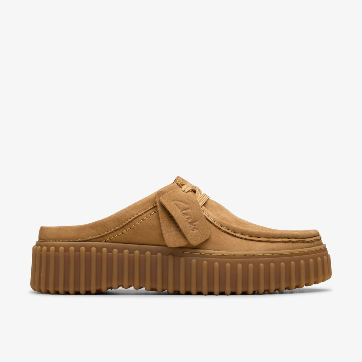 Clarks Torhill Mule Light Tan Nubuck