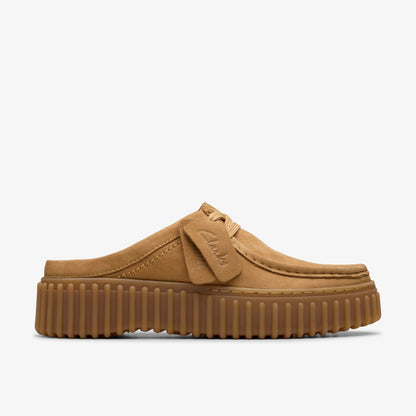 Clarks Torhill Mule Light Tan Nubuck