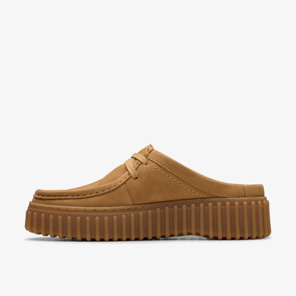 Clarks Torhill Mule Light Tan Nubuck