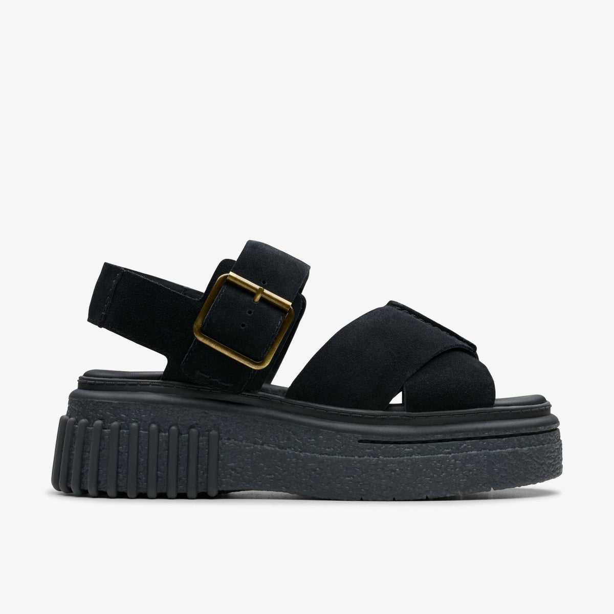 Clarks Evamar Wish Black Suede