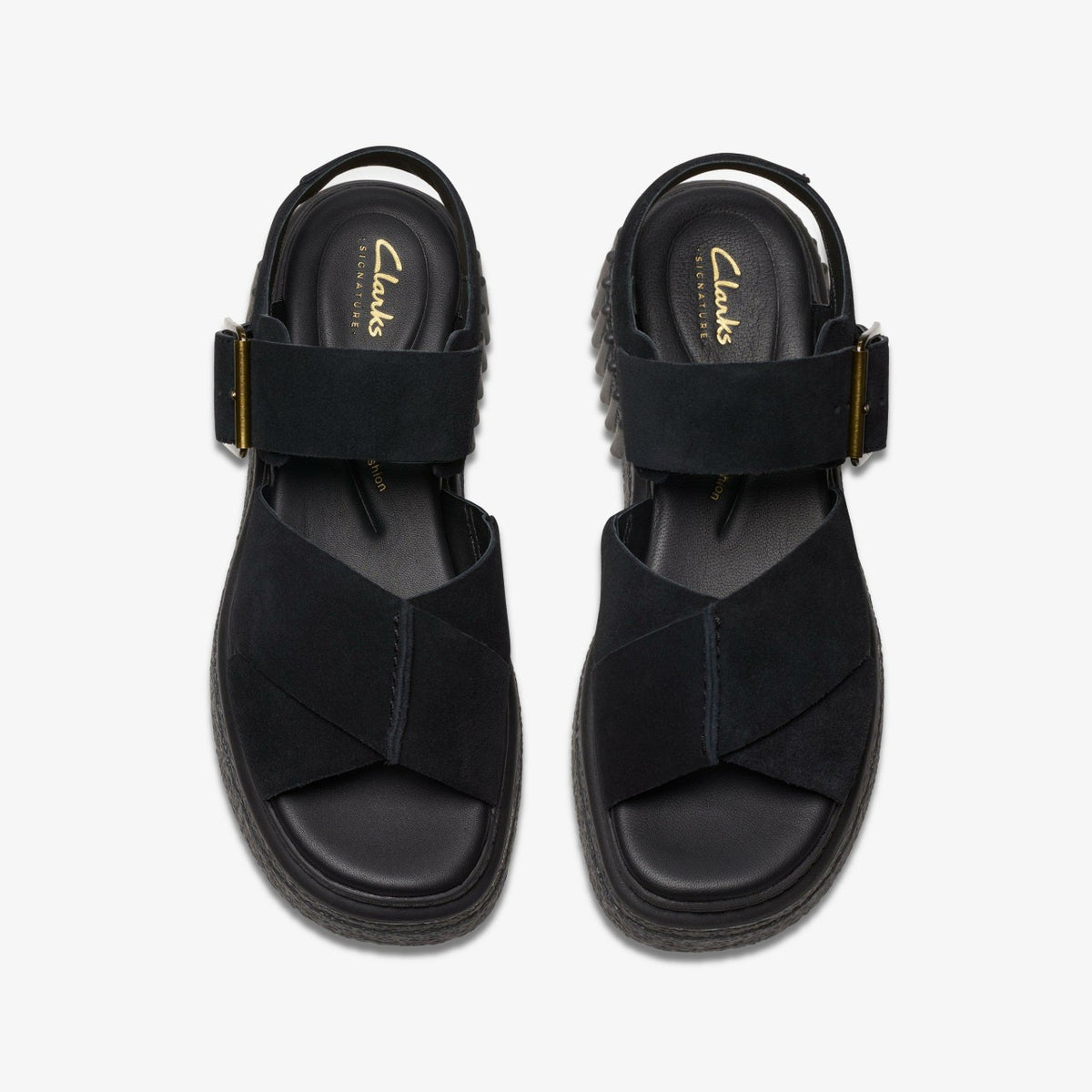 Clarks Evamar Wish Black Suede