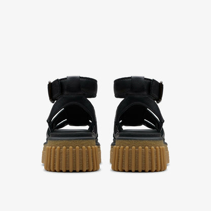 Clarks Evamar Sun Black Leather