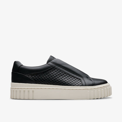 Clarks Mayhill Bay Black Leather