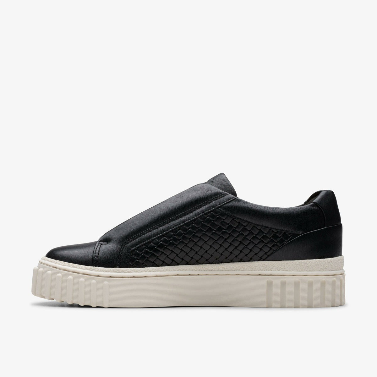 Clarks Mayhill Bay Black Leather