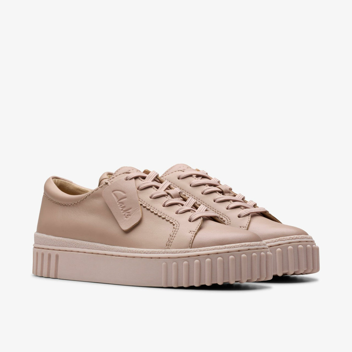 Clarks Mayhill Walk Light Pink Leather