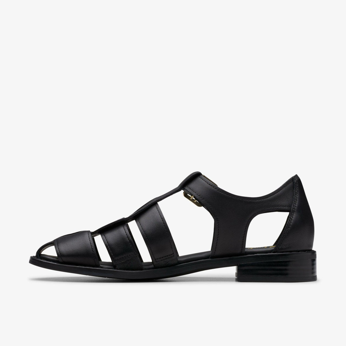 Clarks Hana Sun Black Leather