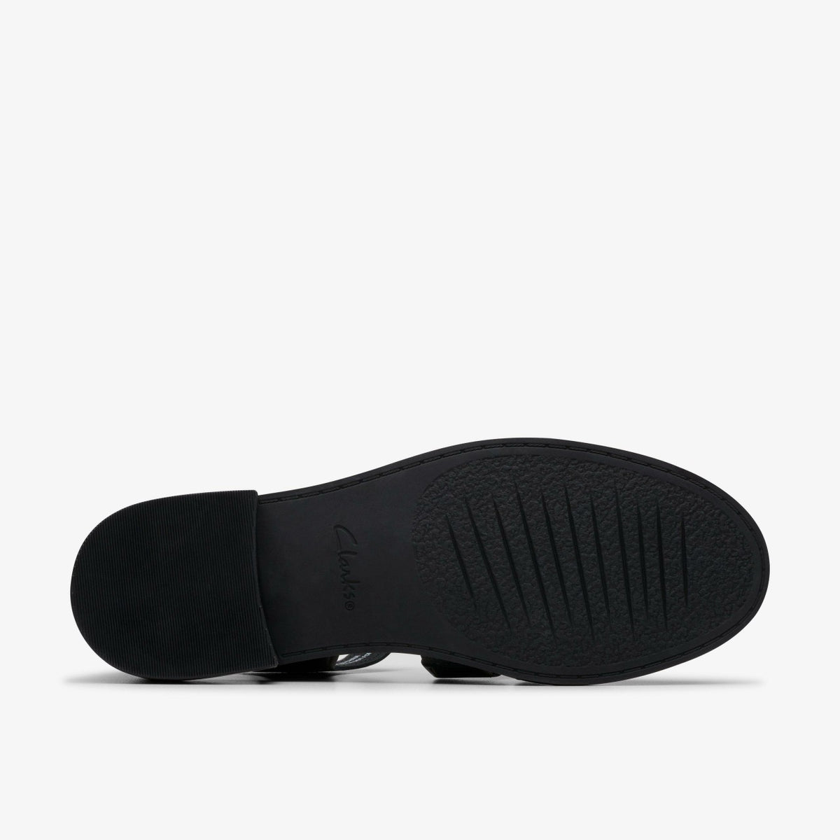 Clarks Hana Sun Black Leather