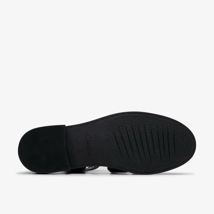 Clarks Hana Sun Black Leather