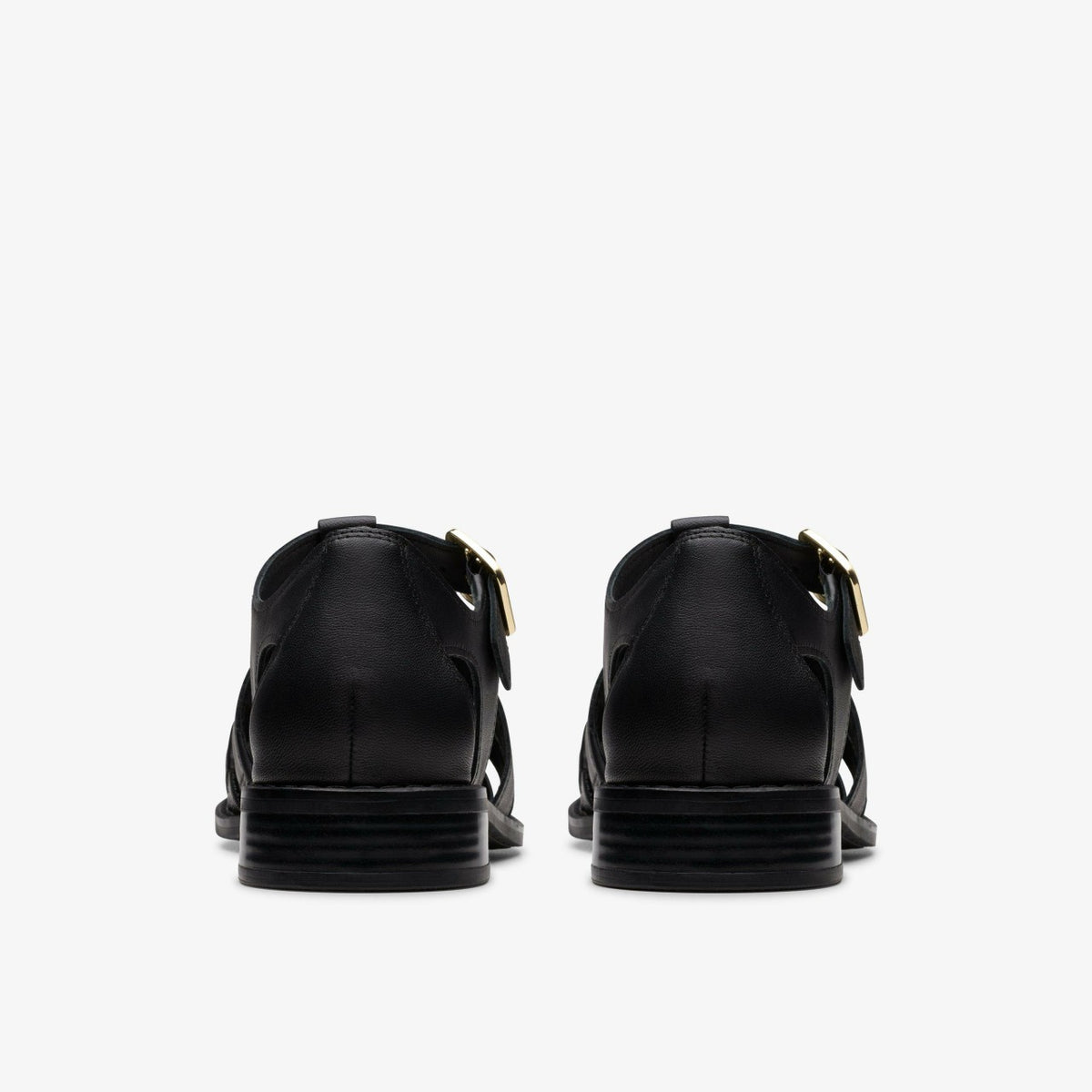 Clarks Hana Sun Black Leather