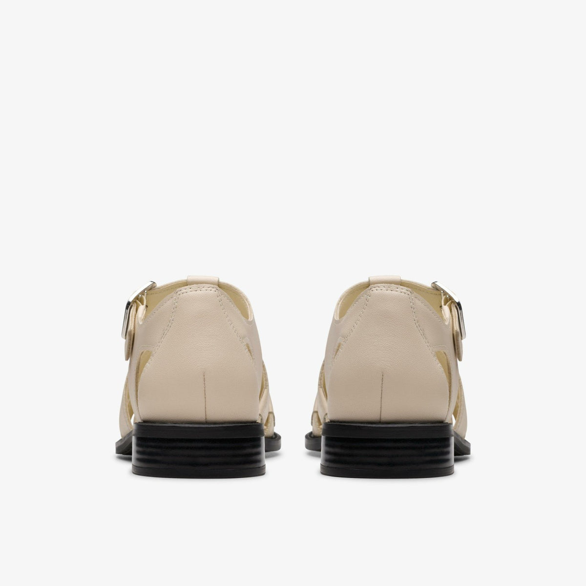 Clarks Hana Sun Off White Leather