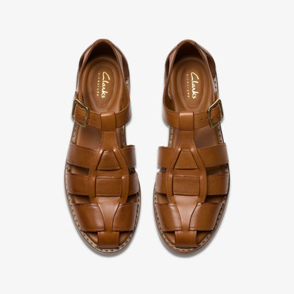 Clarks Hana Sun Tan Leather
