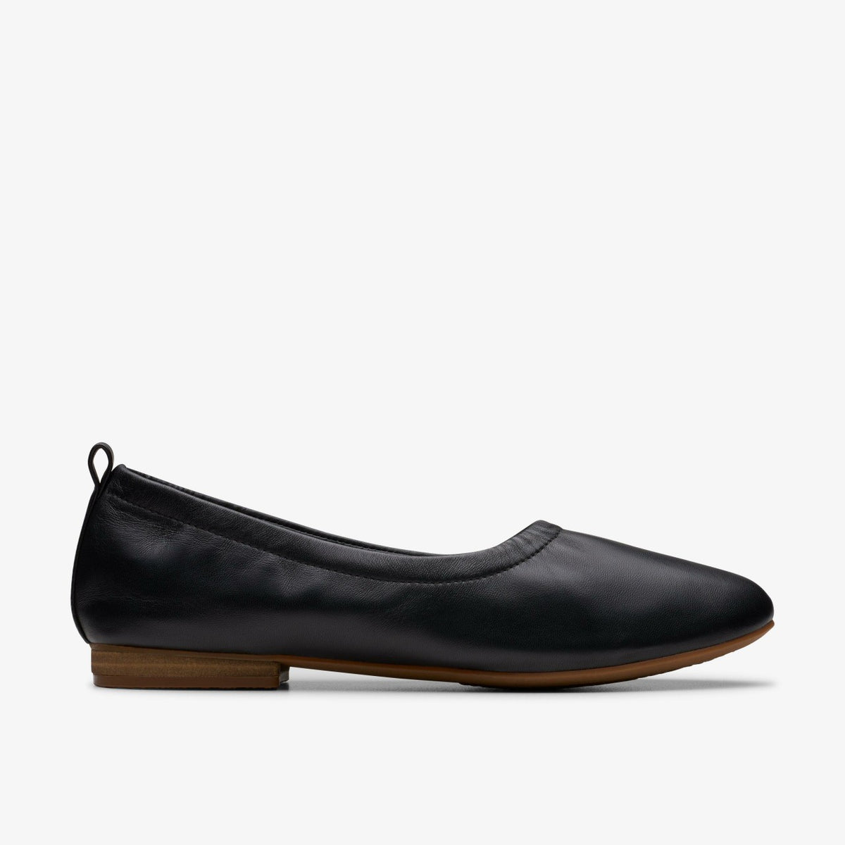 Clarks Fawna Soft Black Leather