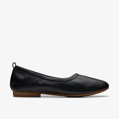 Clarks Fawna Soft Black Leather