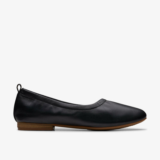 Clarks Fawna Soft Black Leather