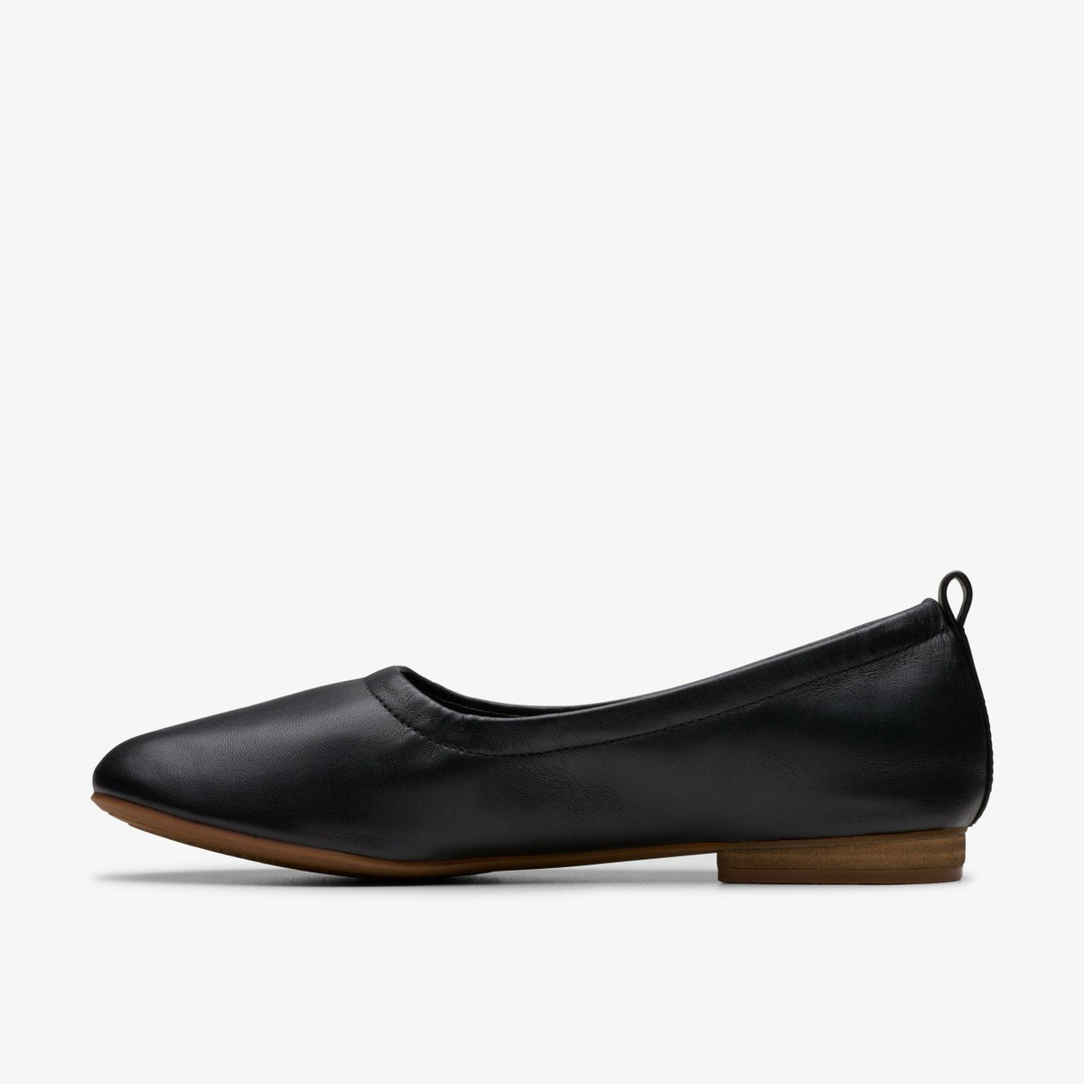 Clarks Fawna Soft Black Leather