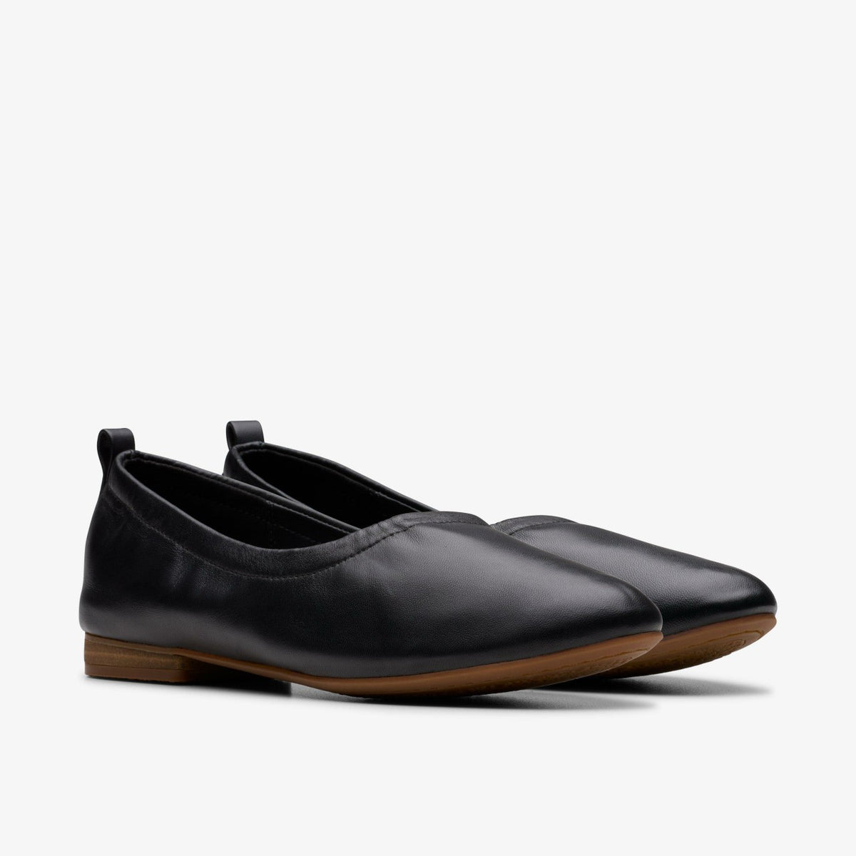 Clarks Fawna Soft Black Leather