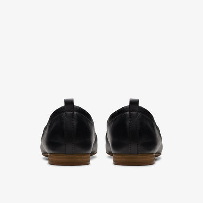 Clarks Fawna Soft Black Leather