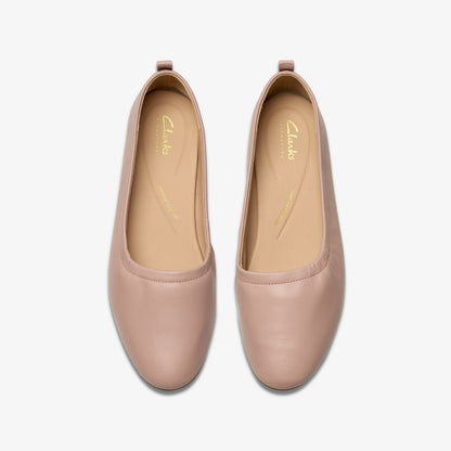 Clarks Fawna Soft Light Pink Leather