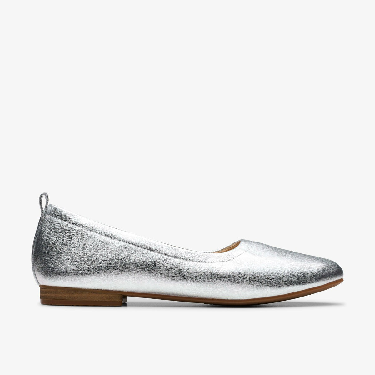 Clarks Fawna Soft Silver Metallic