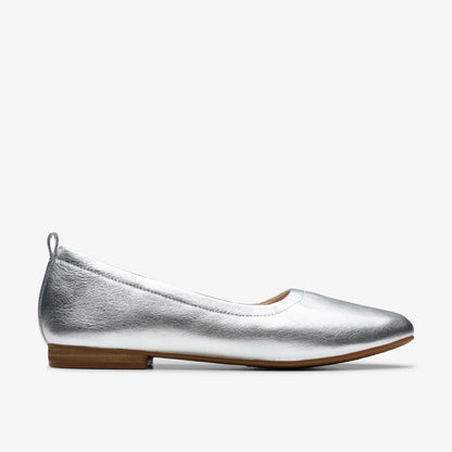 Clarks Fawna Soft Silver Metallic