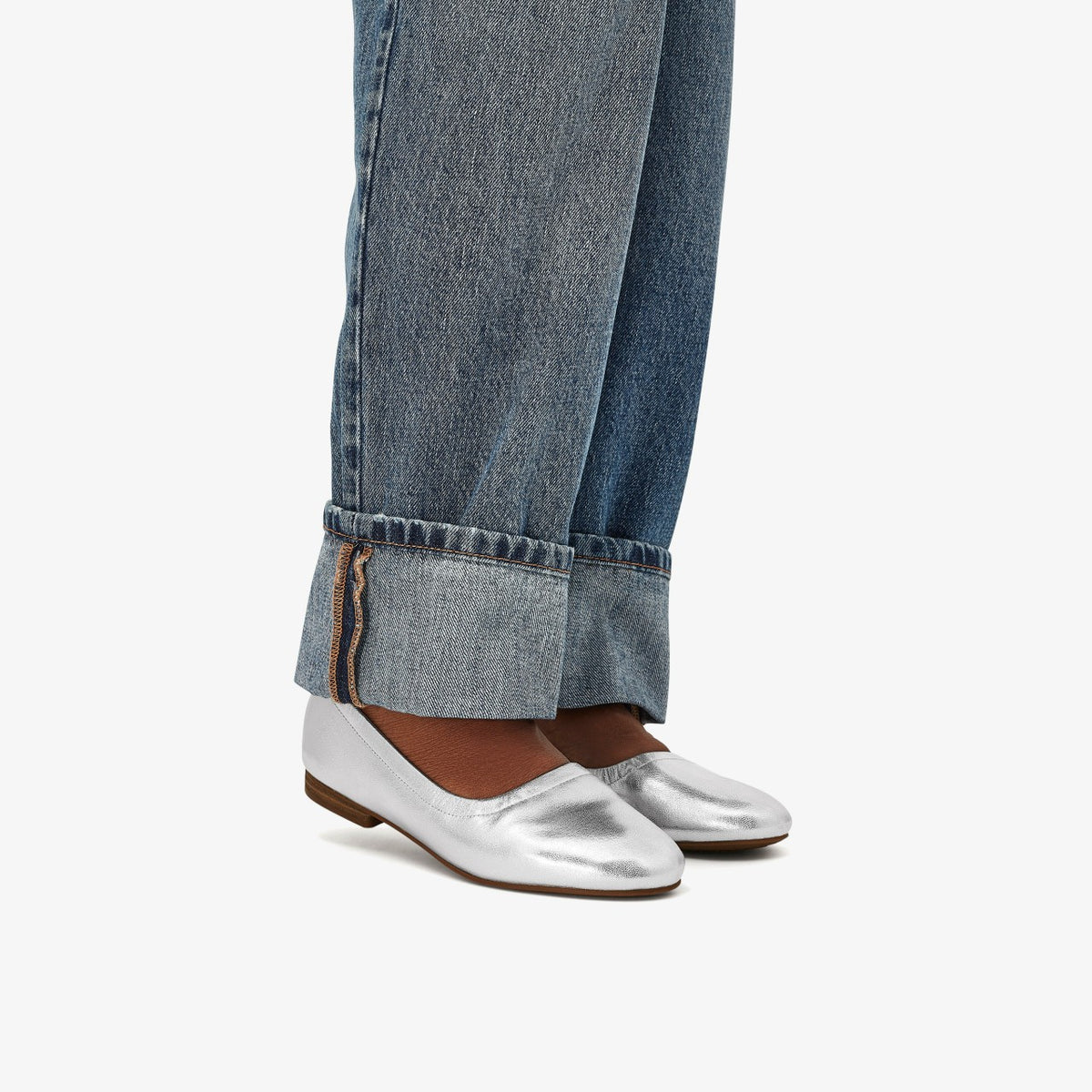 Clarks Fawna Soft Silver Metallic