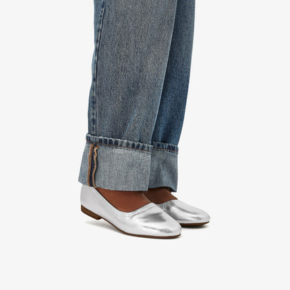 Clarks Fawna Soft Silver Metallic
