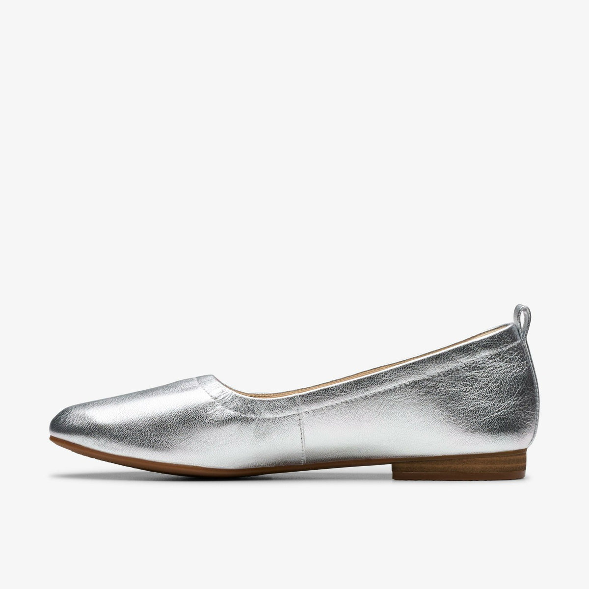 Clarks Fawna Soft Silver Metallic