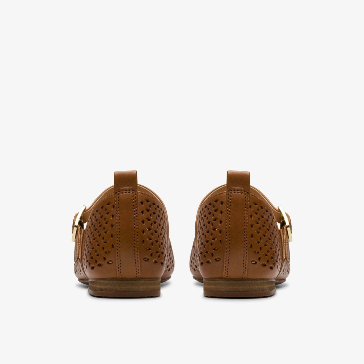Clarks Fawna Jane Tan Leather