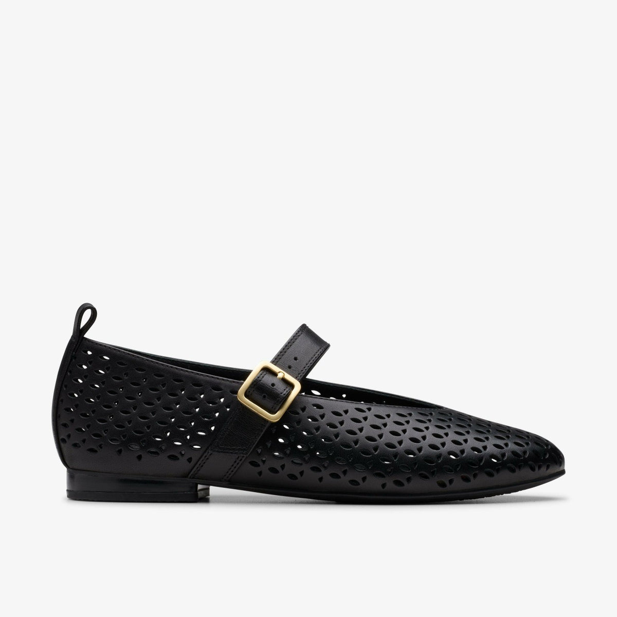 Clarks Fawna Jane Black Leather