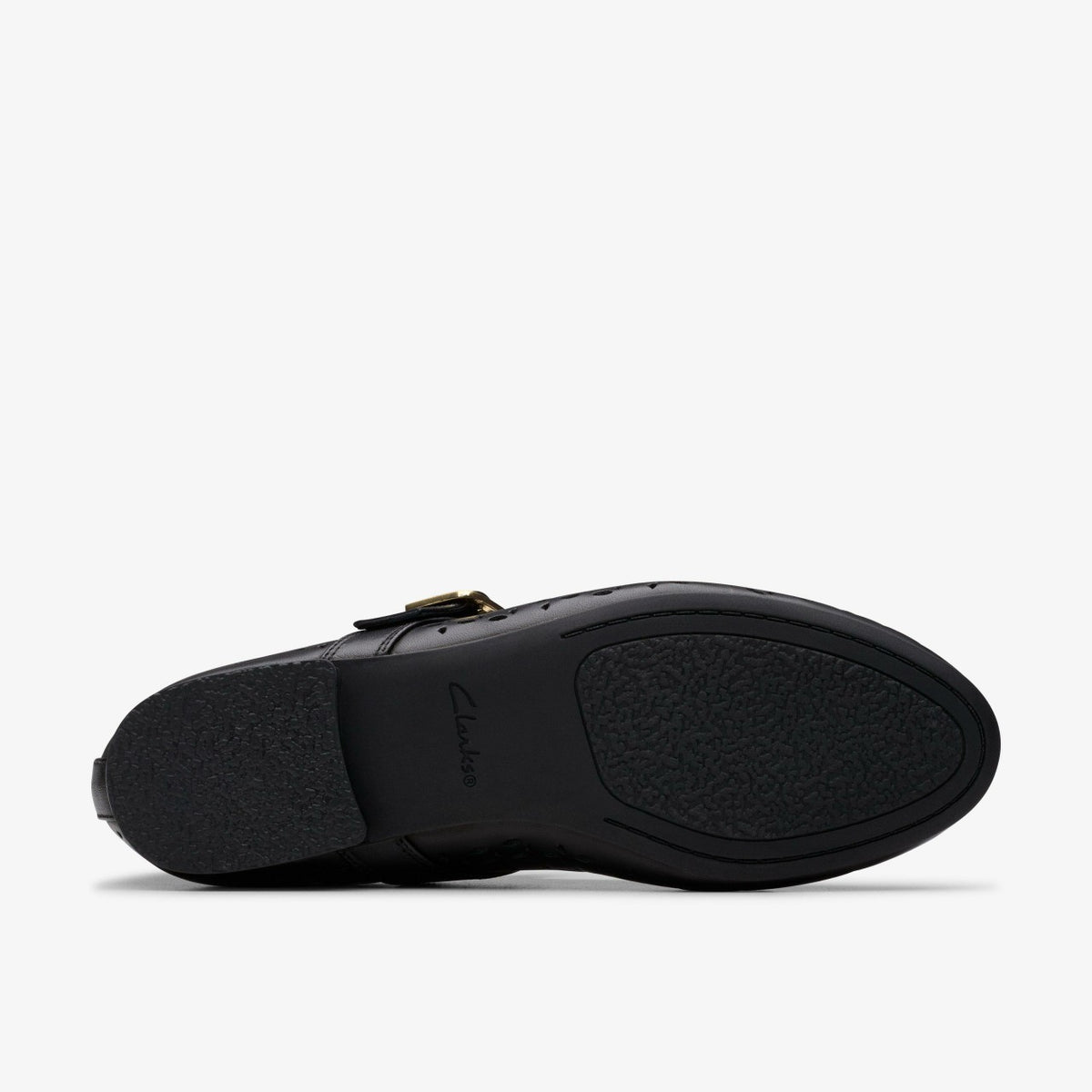 Clarks Fawna Jane Black Leather