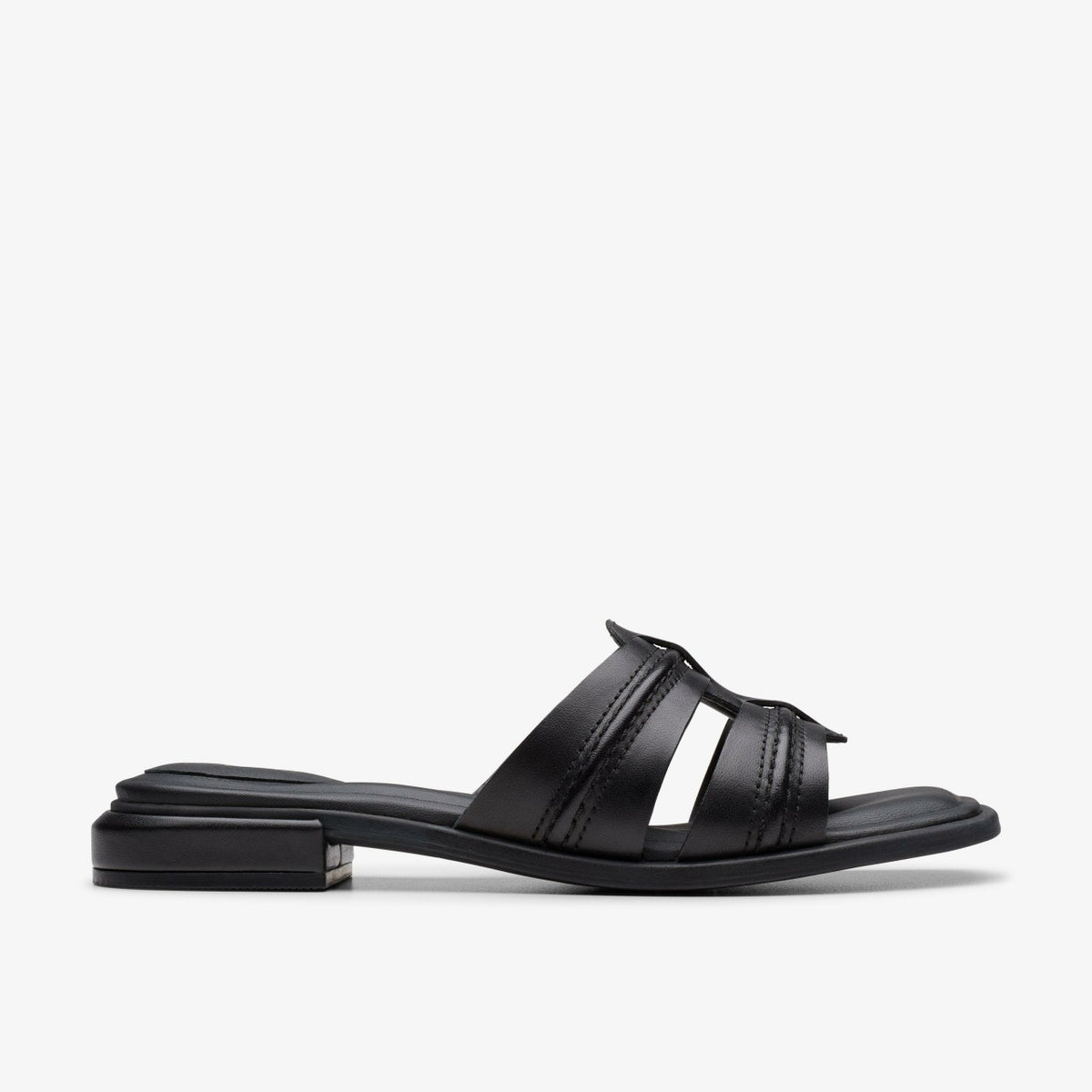Clarks Ariany Mule Black Leather