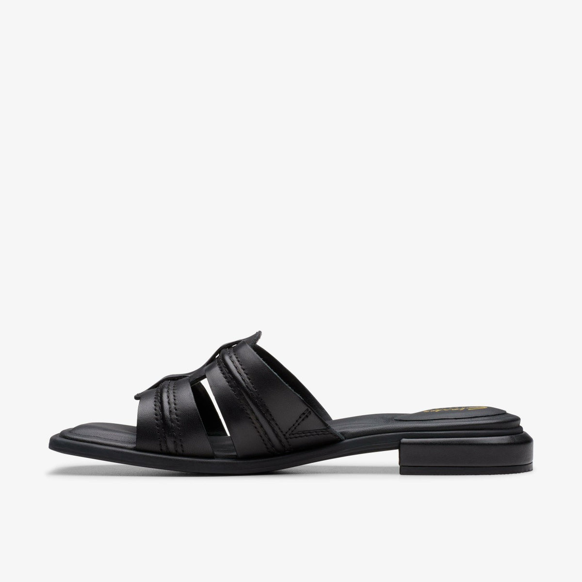 Clarks Ariany Mule Black Leather