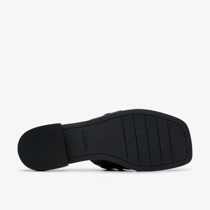 Clarks Ariany Mule Black Leather