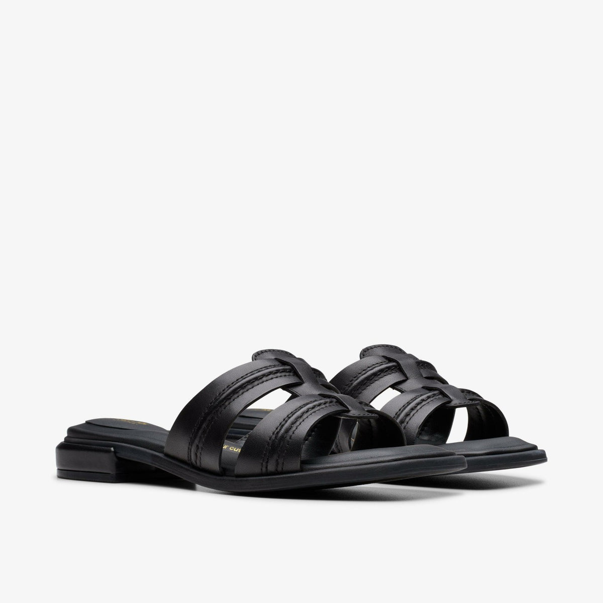 Clarks Ariany Mule Black Leather