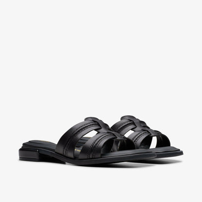 Clarks Ariany Mule Black Leather