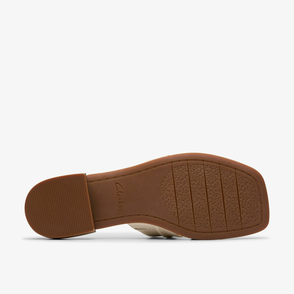 Clarks Ariany Mule Cream Leather