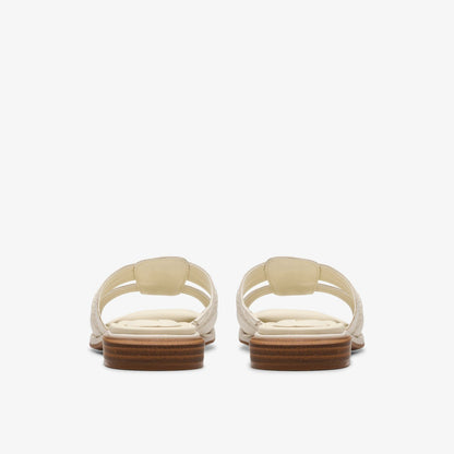 Clarks Ariany Mule Cream Leather