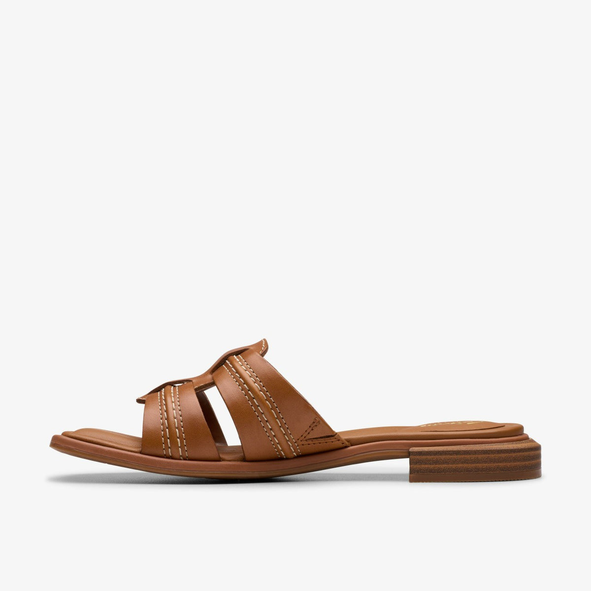 Clarks Ariany Mule Tan Leather