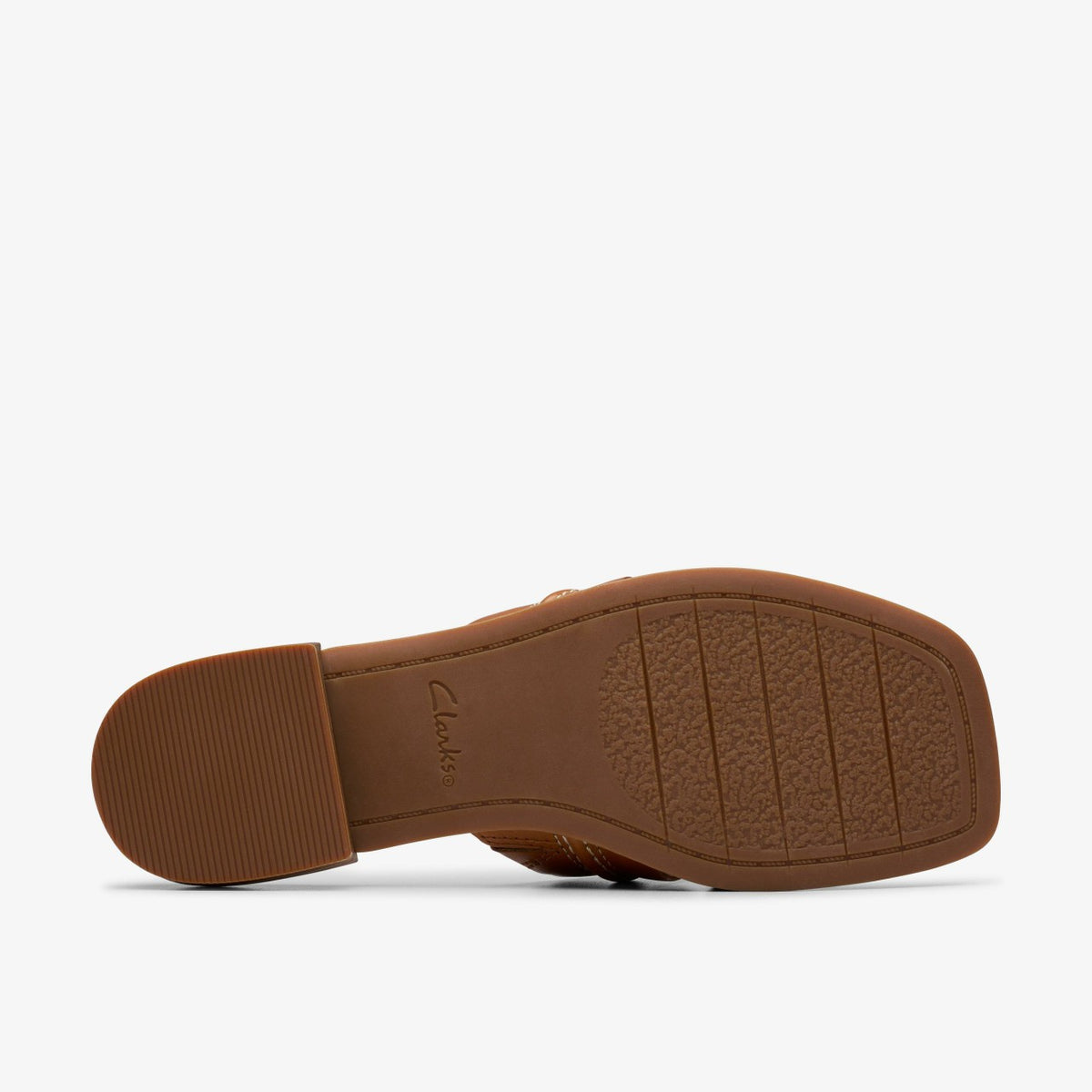 Clarks Ariany Mule Tan Leather