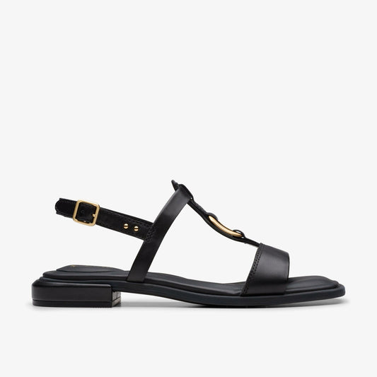 Clarks Ariany Sling Black Leather