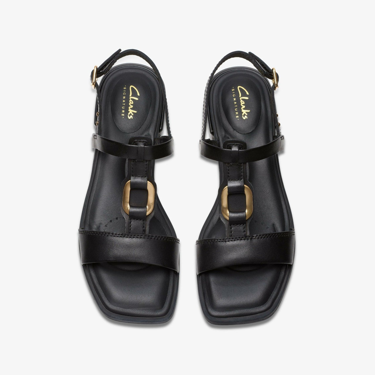 Clarks Ariany Sling Black Leather