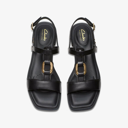 Clarks Ariany Sling Black Leather