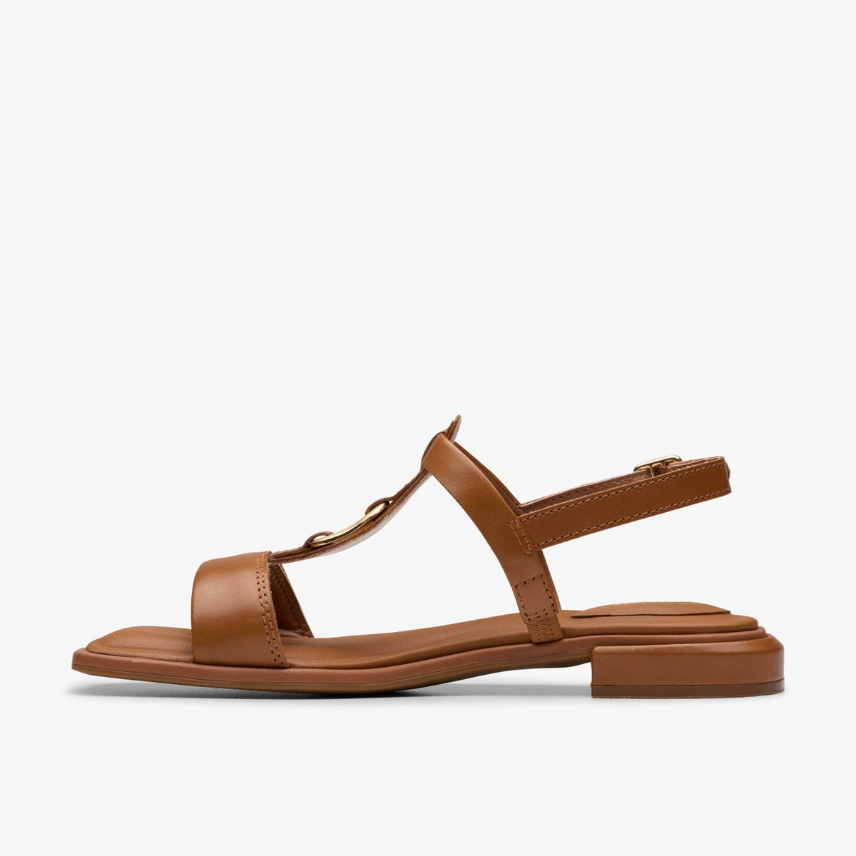 Clarks Ariany Sling Tan Leather