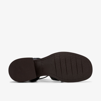 Clarks Morwyn Strap Black Leather