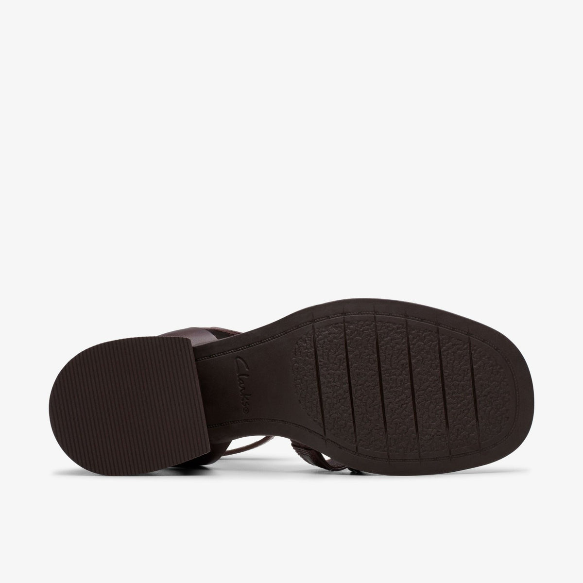 Clarks Morwyn Strap Wine Leather