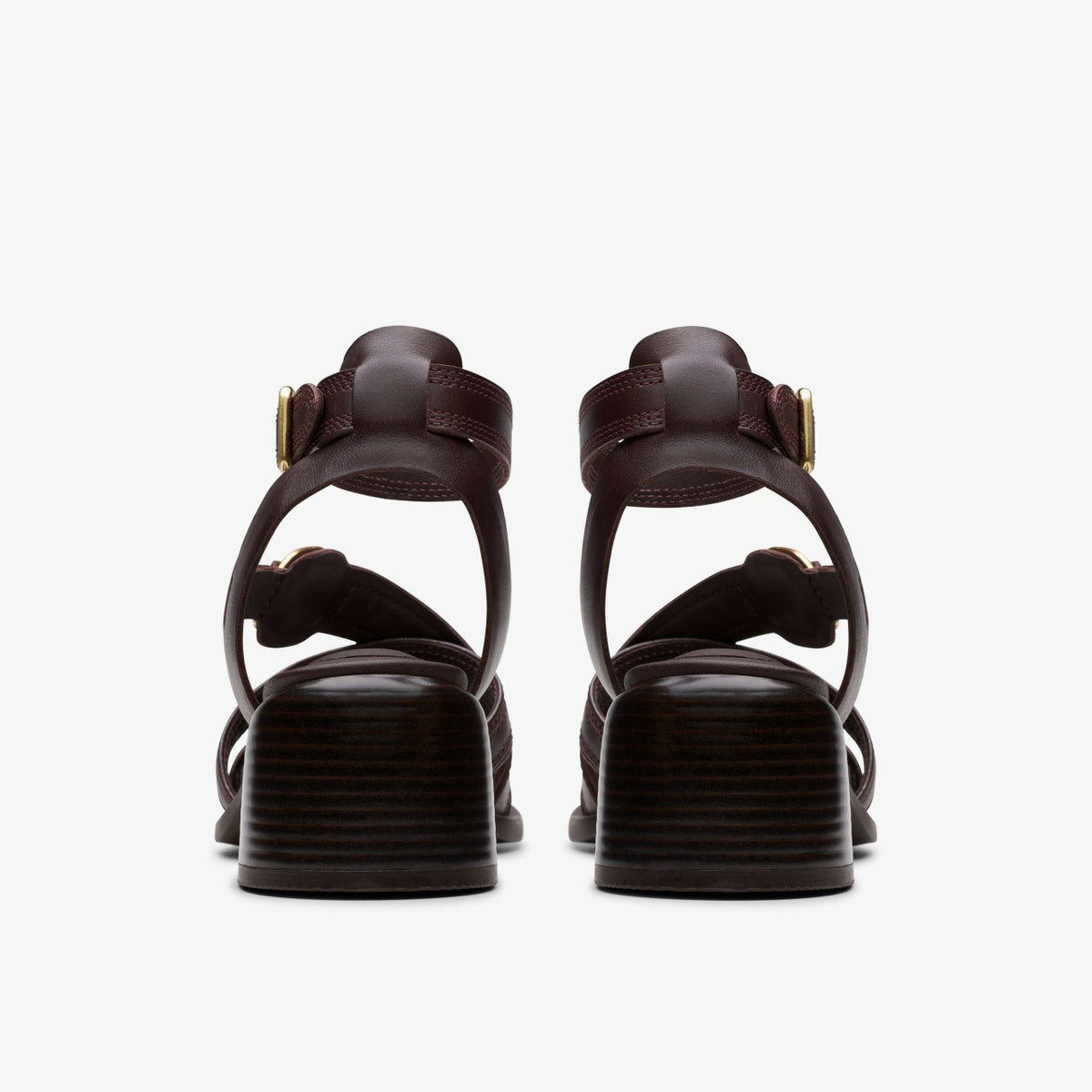 Clarks Morwyn Strap Wine Leather