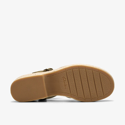 Clarks Coledale Strap Dark Olive Suede