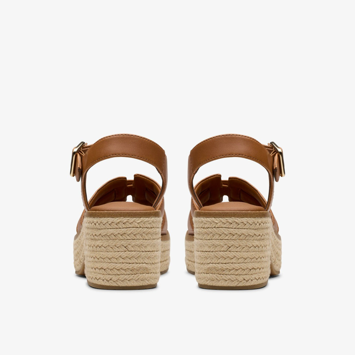 Clarks Coledale Strap Tan Leather