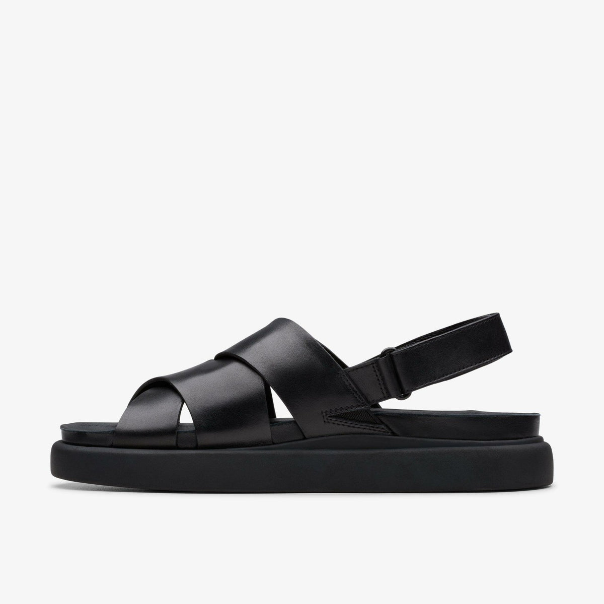 Clarks Aristella Sun Black Leather