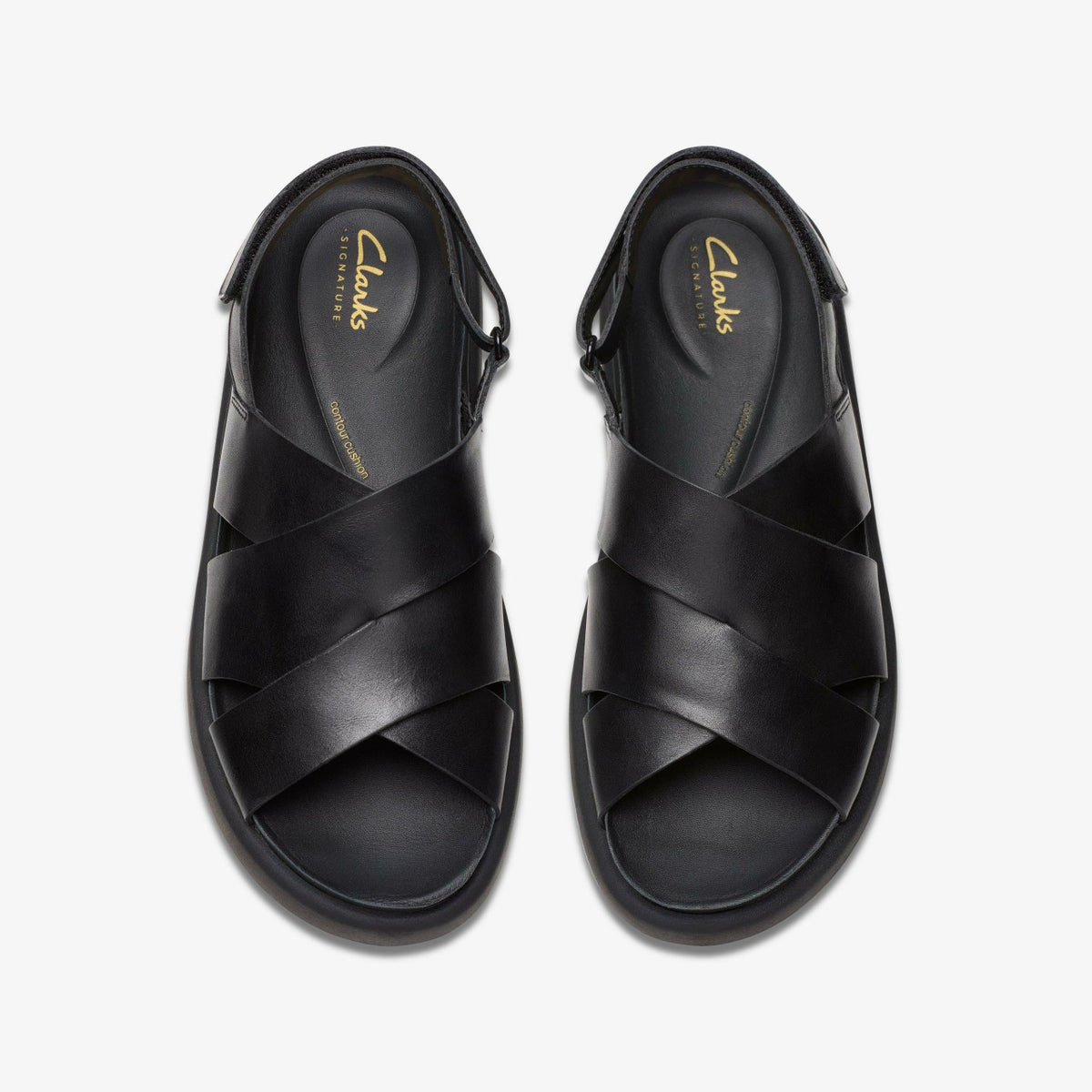 Clarks Aristella Sun Black Leather